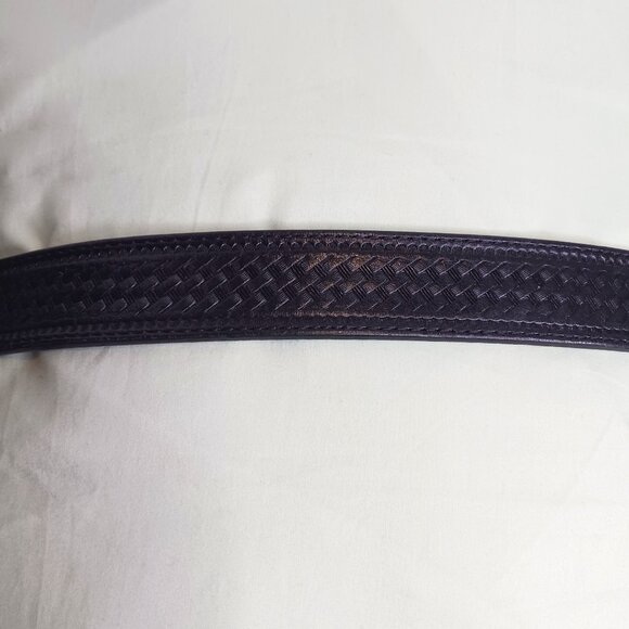 Nocona Vintage Buckle Men's Black Belt 42 x 105 - Picture 2 of 8